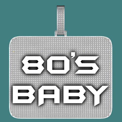 CUSTOM LETTER NECKLACE 3D BIG SQUARE