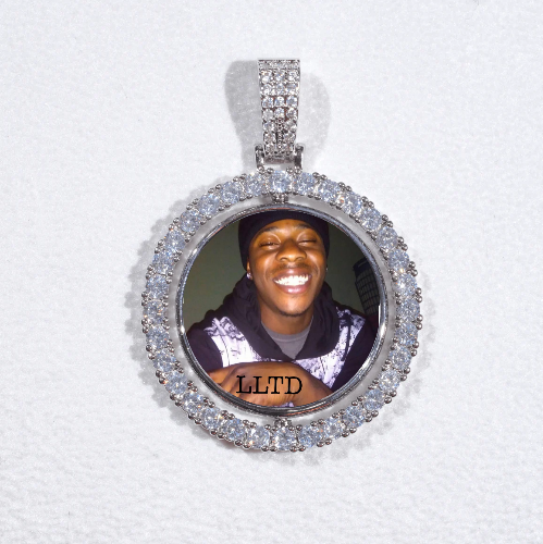 3D Spinning 2-Faced Custom Picture Pendant