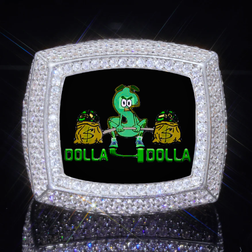 3D CUSTOM PICTURE ICED RING