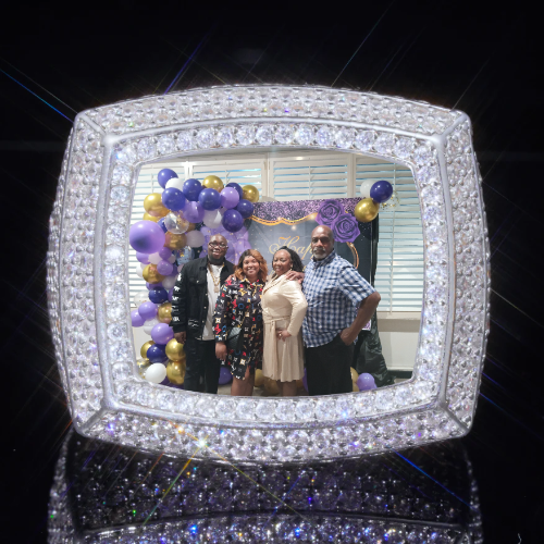 3D CUSTOM PICTURE ICED RING