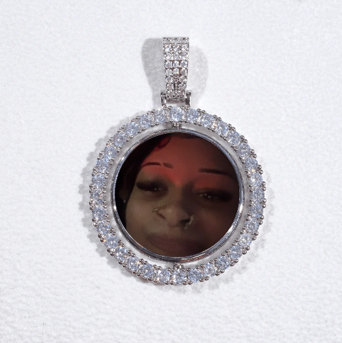 3D Spinning 2-Faced Custom Picture Pendant