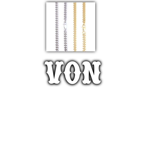 Custom Letters Freibeuter Font Necklace