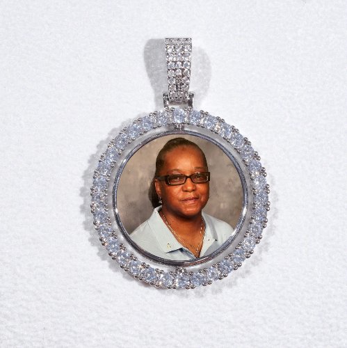 3D Spinning 2-Faced Custom Picture Pendant