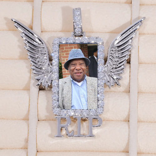 RIP WING 3D CUSTOM PICTURE PENDANT