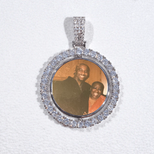 3D Spinning 2-Faced Custom Picture Pendant