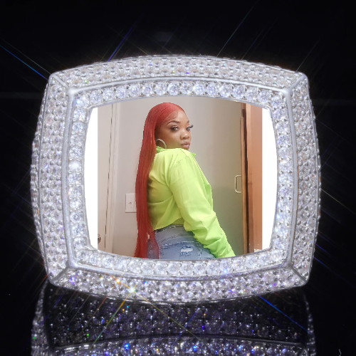 3D CUSTOM PICTURE ICED RING