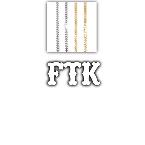 Custom Letters Freibeuter Font Necklace
