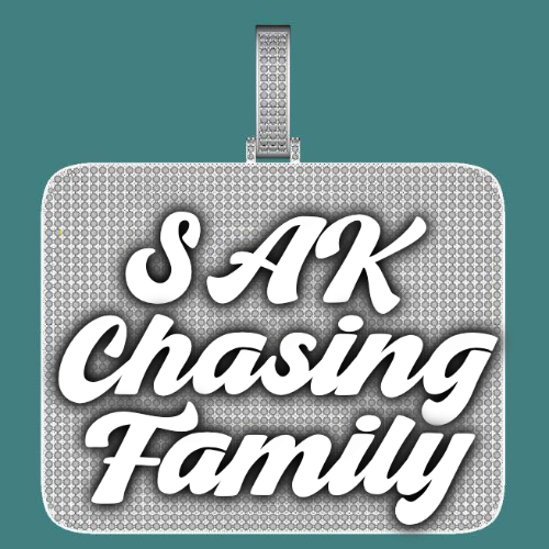 CUSTOM LETTER NECKLACE 3D BIG SQUARE