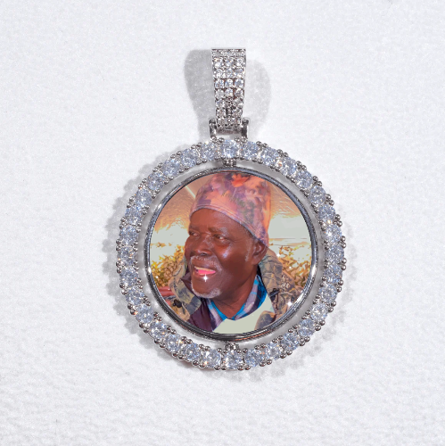 3D Spinning 2-Faced Custom Picture Pendant