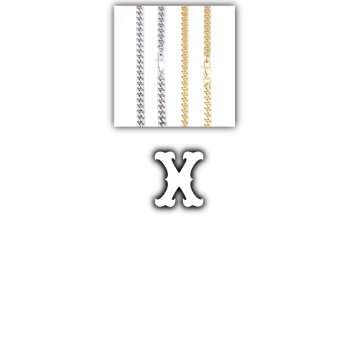 Custom Letters Freibeuter Font Necklace