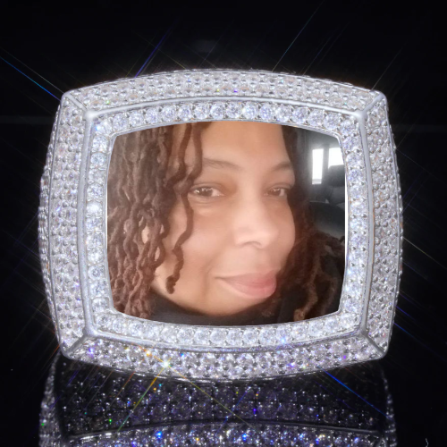 3D CUSTOM PICTURE ICED RING