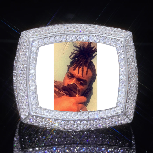 3D CUSTOM PICTURE ICED RING