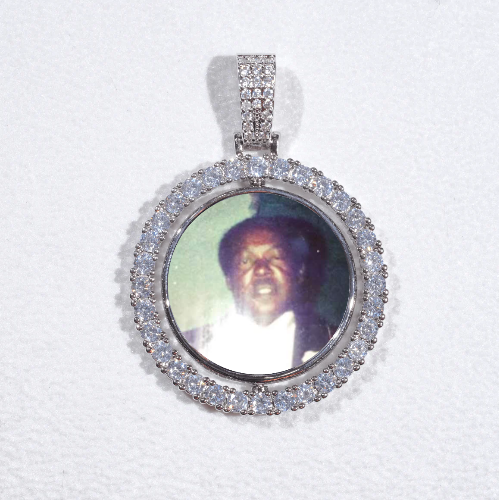 3D Spinning 2-Faced Custom Picture Pendant