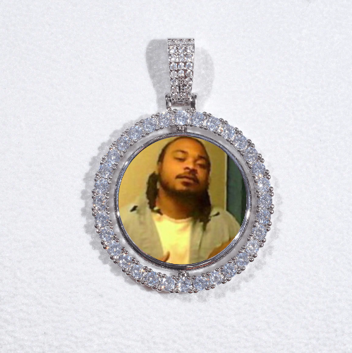 3D Spinning 2-Faced Custom Picture Pendant