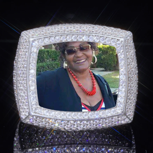 3D CUSTOM PICTURE ICED RING