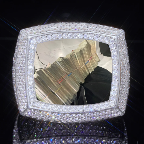 3D CUSTOM PICTURE ICED RING