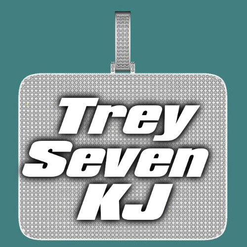 CUSTOM LETTER NECKLACE 3D BIG SQUARE