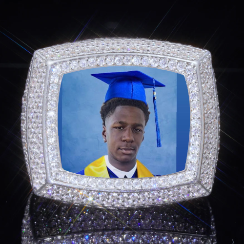 3D CUSTOM PICTURE ICED RING