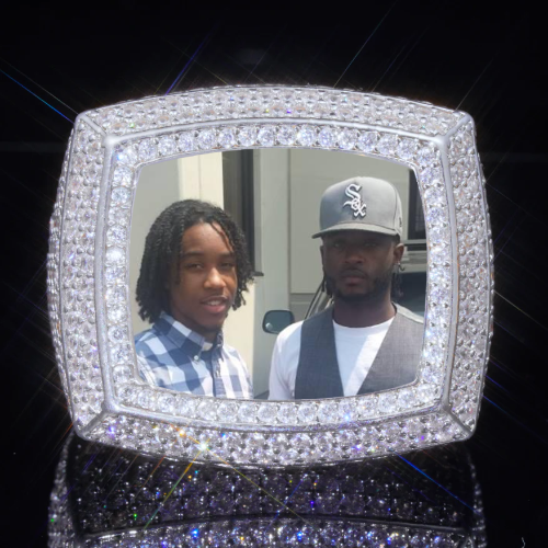 3D CUSTOM PICTURE ICED RING