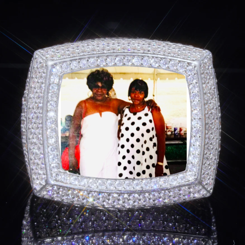 3D CUSTOM PICTURE ICED RING