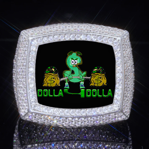 3D CUSTOM PICTURE ICED RING