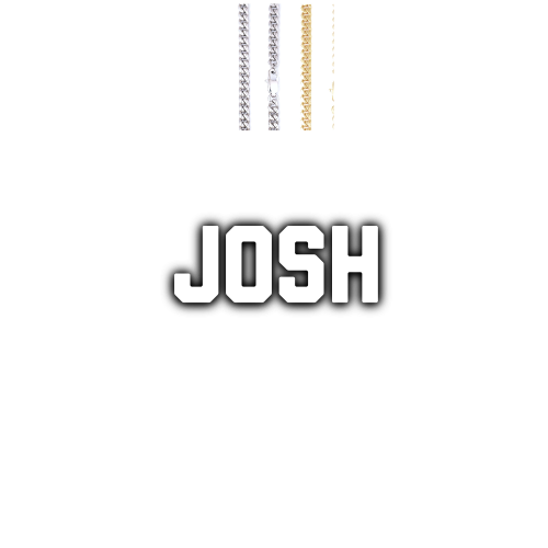Custom Letters Baguette Two Layer Necklace
