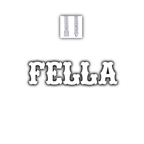 Custom Letters Freibeuter Font Necklace