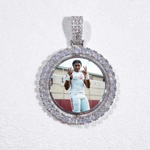 3D Spinning 2-Faced Custom Picture Pendant