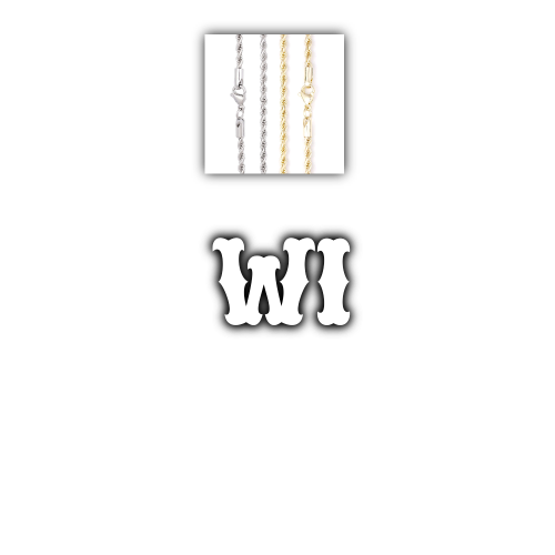 Custom Letters Freibeuter Font Necklace