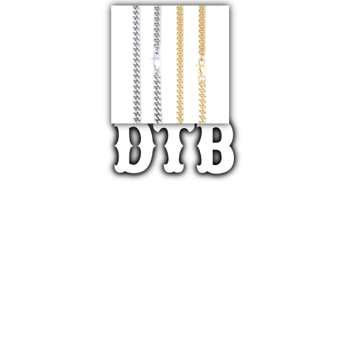 Custom Letters Freibeuter Font Necklace