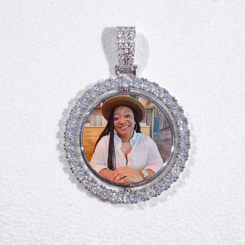 3D Spinning 2-Faced Custom Picture Pendant