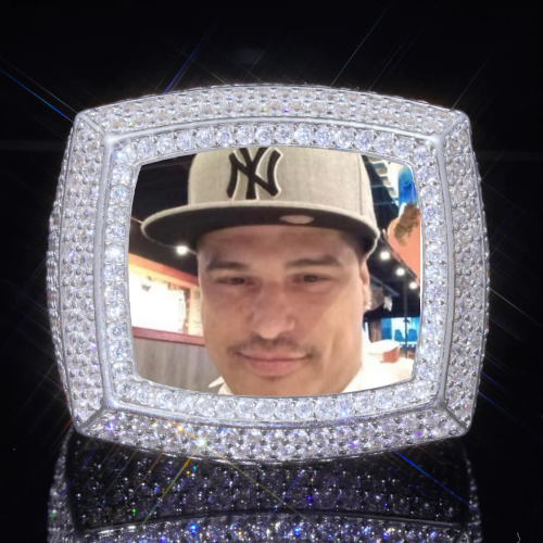 3D CUSTOM PICTURE ICED RING