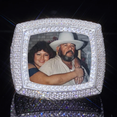 3D CUSTOM PICTURE ICED RING