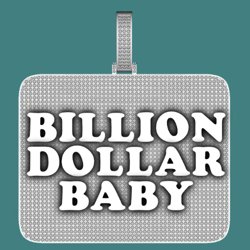 CUSTOM LETTER NECKLACE 3D BIG SQUARE