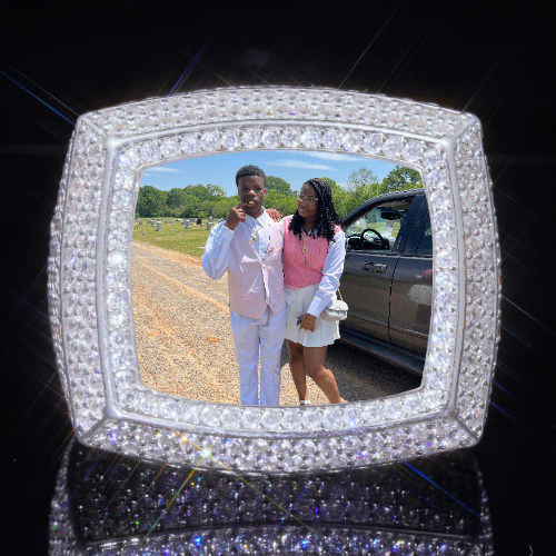 3D CUSTOM PICTURE ICED RING
