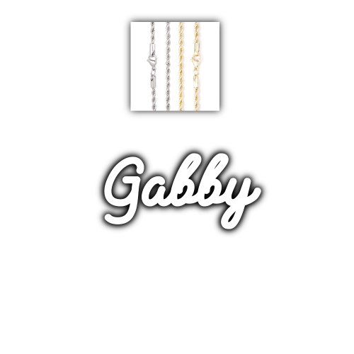 Script Custom Letter Necklace