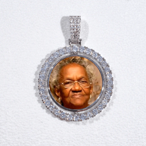 3D Spinning 2-Faced Custom Picture Pendant