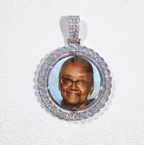 3D Spinning 2-Faced Custom Picture Pendant