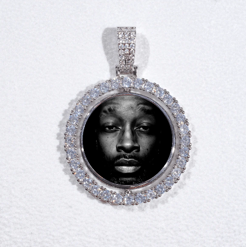 3D Spinning 2-Faced Custom Picture Pendant