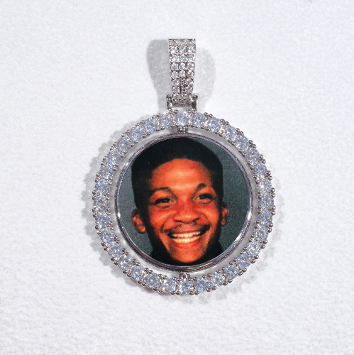 3D Spinning 2-Faced Custom Picture Pendant