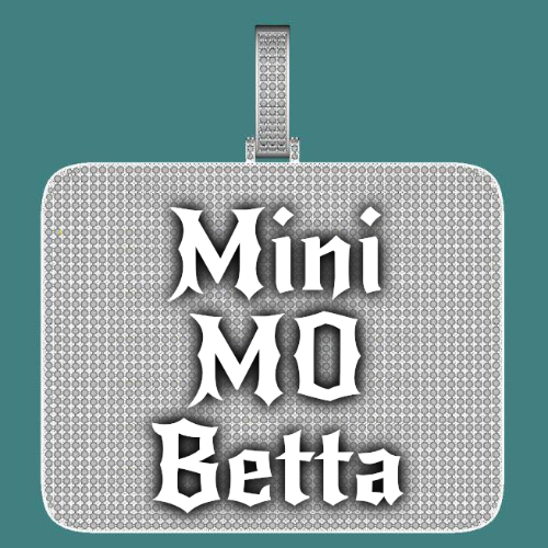 CUSTOM LETTER NECKLACE 3D BIG SQUARE