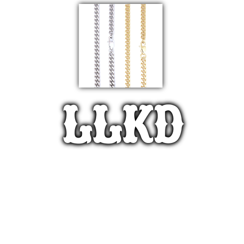 Custom Letters Freibeuter Font Necklace