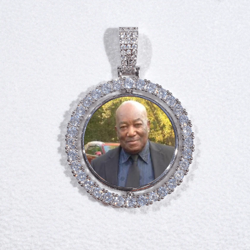 3D Spinning 2-Faced Custom Picture Pendant