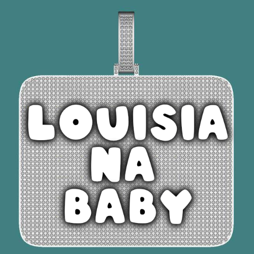CUSTOM LETTER NECKLACE 3D BIG SQUARE