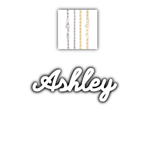 Script Custom Letter Necklace