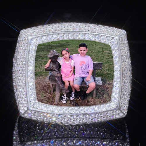 3D CUSTOM PICTURE ICED RING