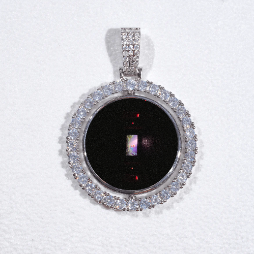 3D Spinning 2-Faced Custom Picture Pendant