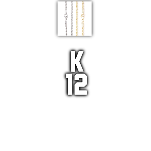 Custom Letters Baguette Two Layer Necklace