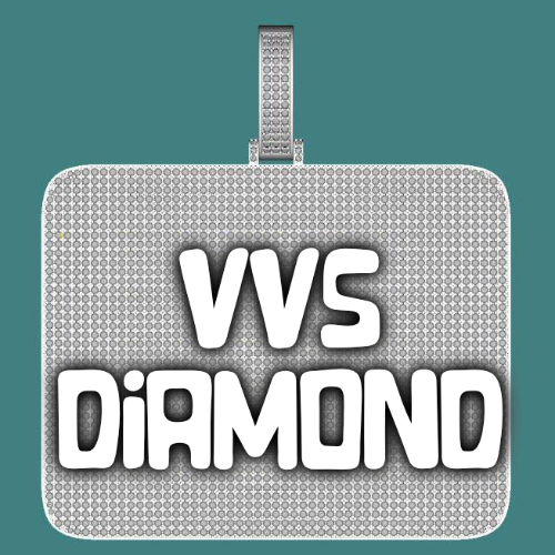 CUSTOM LETTER NECKLACE 3D BIG SQUARE