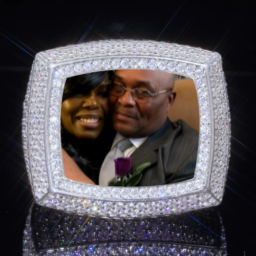 3D CUSTOM PICTURE ICED RING